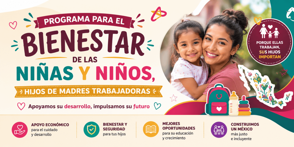 Programa para el Bienestar de las Niñas y Niños, Hijos de Madres Trabajadoras: